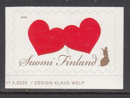 2020 Finland LOVE Valentine's Day Complete Set Of 1 MNH @ BELOW Face Value - Nuevos
