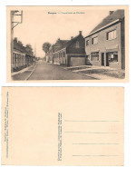 3a Postkaart Elsegem Dorpstraat En Klooster - Wortegem-Petegem