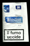 Busta Di Tabacco (Vuota) - Winston Blue - Etichette