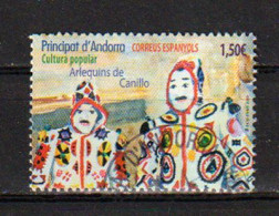 2021. Cultura Popular. Arlequins De Canillo, Timbre Oblitéré 1 ère Qualité - Used Stamps