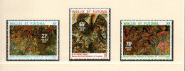 WALLIS   LUXE NEUF SANS CHARNIERE  245/247 TABLEAUX - Unused Stamps