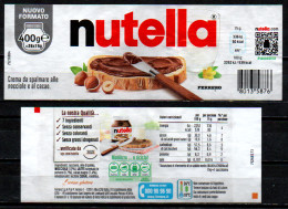 # Etichetta Nutella - Fascetta Da Barattolo Da 400 G - Other & Unclassified