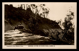 Cairns - Showing Cutting On Range Road - Cairns