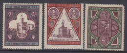 SAN MARINO - Sassone N.23-25 Cat 130 Euro - MH*  Linguellato - Unused Stamps