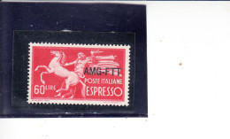 TRIESTE  1950  - Sassone   6** -  Espresso - Express Mail