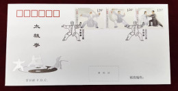 China 2023 Traditional Martial Arts - Tai Chi FDC - Covers & Documents