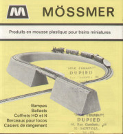 Catalogue MÖSSMER 1970 Produits Pour Trains Miniature - Frans