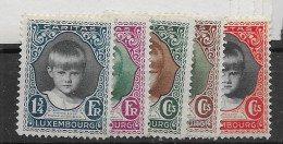 Luxemburg Mh * (30 Euros) 1929 Complete Set - Autres & Non Classés
