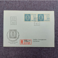 Finland 1960 Helsinki Exbhibition Stamp (Michel 516) Nice Used FDC - Covers & Documents