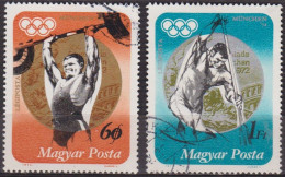 Sports Olympiques - Pentathlon Moderne, Hippisme, Haltérophilie - Canoé - HONGRIE - N° 354-355 - 1973 - Gebraucht