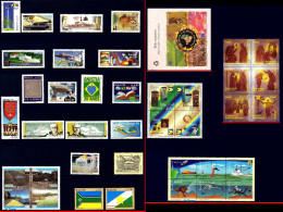 Ref. BR-Y1999-S BRAZIL 1999 - ALL COMMEMORATIVE STAMPSOF THE YEAR, SC# 2704~2731, ALL MNH, . 43V Sc# 2704~2731 - Années Complètes