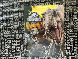 (folder 20-8-2023) Movie - Jurrasic World (+ 1 Dinosaur Cover - Postmarked 3-9-2022) - Presentation Packs