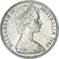 Monnaie, Australie, 10 Cents, 1980 - 10 Cents