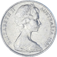 Monnaie, Australie, 10 Cents, 1981 - 10 Cents