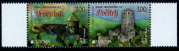 Bosnia And Herzegovina (Cro.Adm.) 2017: Europa - Castles ** MNH - 2017