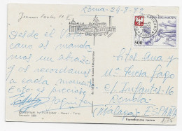 3804  Postal  Vaticano 1982, Flamme Turístico, - Covers & Documents