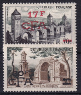 RÉUNION 1957- MNH - YT 339, 340 - Ungebraucht