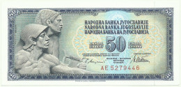 YUGOSLAVIA - 50 Dinara - 12/08/1978 - P 89.a - Unc. - Serie AE - Sign. 10 - Yougoslavie