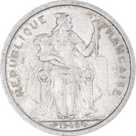 Monnaie, Polynésie Française, 2 Francs, 1965 - Polynésie Française