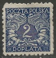 POLOGNE / TAXE N° 22 OBLITERE - Segnatasse