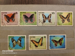 1972 Cuba Butterflies (F26) - Gebraucht