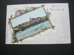 Ronneburg ,  Seltene  Karte Um 1900 - Ronneburg
