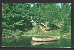 CANADA. Carte Postale écrite. Micmac Indian Village/Rocky Point. - Sonstige & Ohne Zuordnung