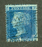 720 GBX GB 1858 Scott #29 Pl.8 Used (Lower Bids 20% Off) - Used Stamps