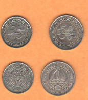 Bahrain Bahrein 25 Fils 2002 + 50 Fils 2005 - Bahrain