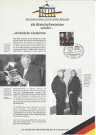 Encart Format A4 ALLEMAGNE FEDERALE N° 1736 Y & T - Sonstige & Ohne Zuordnung