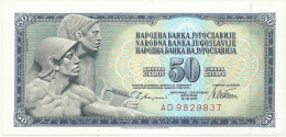 YUGOSLAVIA - 50 Dinara - 12/08/1978 - P 89.a - Unc. - Serie AD - Sign. 10 - Yougoslavie