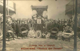 ÉVÉNEMENTS - Carte Postale Des Funérailles De Bedhomme " Victime Des Jaunes " - L 146547 - Funeral