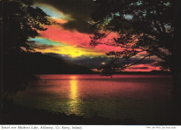 KERRY, UPPER LAKE, KILLARNEY, SUNSET OVER MUCKROSS LAKE, IRELAND - Kerry