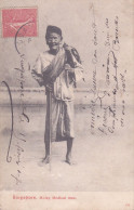 1907 SINGAPORE SINGAPOUR MALAY MEDICAL MAN MEDECIN ETHNIC ETHNOLOGIE MEDECINE - Singapore