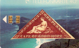 GERMANY - CHIP CARD - E 04 08.91 - BRIEFMARKEN 4 CAPE OF GOOD HOPE (1109) - STAMP - E-Reeksen : Uitgave - D. Postreclame