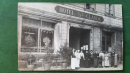 Carte Photo Hotel St Claude , à Situer , Peut être Aussi En Suisse - Autres & Non Classés