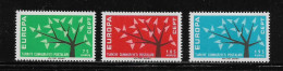 TURQUIE  ( EUTUR - 10 )   1962  N° YVERT ET TELLIER   N° 1627/1629    N** - Ungebraucht