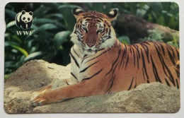 Hongkong MINT 50 "  WWF Tiger  With Limited Edition Certificate And Folder " - Hong Kong