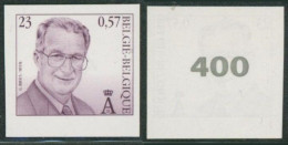 Non Dentelé (2000) - N°2933 S.M. Roi Albert II - 1981-2000
