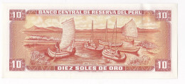 Perou 10 Soles De Oro 1976 -  N° I 460326639, UNC - Peru