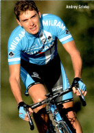 Carte Cyclisme Cycling Ciclismo サイクリング Format Cpm Equipe Cyclisme Pro Team Milram Andrey Grivko Ukraine Superbe.Etat - Cyclisme