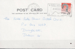 Irland Ireland Irlande - Postkarte Mit Bischofsstab Von Lismore (MiNr: 750) 1996 - Lettres & Documents