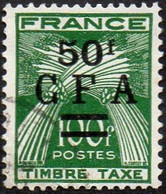 Réunion Obl. N° Taxe 44 - Gerbes De Blé - Segnatasse