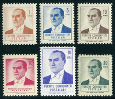 Türkiye 1961 Mi 1814-1819 MNH Atatürk - Ungebraucht