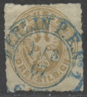 Allemagne Prusse - Germany - Deutschland 1861-65 Y&T N°20 - Michel N°19 (o) - 3s Armoirie - Neufs