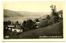 CPSM  9 X 14  Isère Lac De PALADRU   Vue Générale Et Le Lac - Paladru