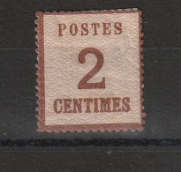 Norddeutscher Postbezirk Okkupation Frankreich Michel 2 I - Neufs
