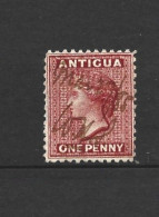 ANTIGUA    1884  (o) - SG 24    - Wmk Crown CA    - P12    - Cancelled Manusc. - 1858-1960 Kolonie Van De Kroon