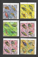 Republic Of Burundi 12 Blocks Of 4 Stamps CDS - See Scans And NOTES - Gebraucht