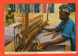 Co-operative Hand Weaver , Iseyin , Western NIGERIA - - Nigeria